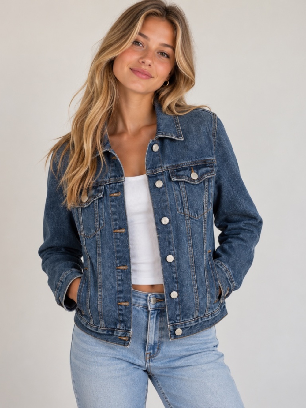 Banana Republic Dark Blue Denim Jacket